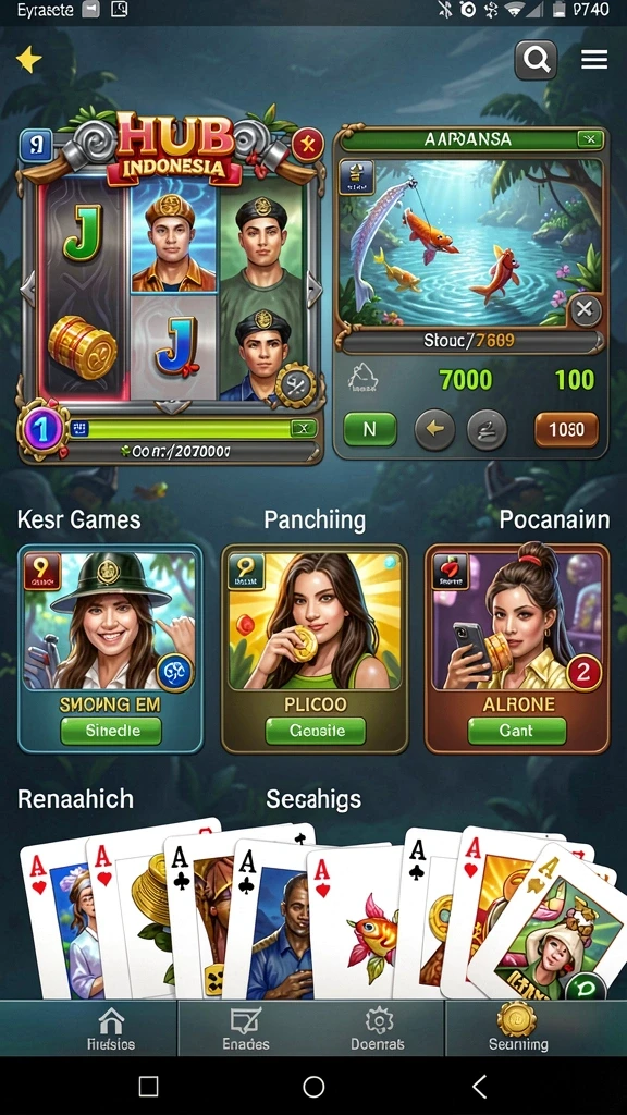 mc777 - Mode permainan yang bervariasi dan menyenangkan.