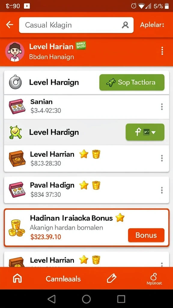 nuts777 - Level permainan yang bervariasi dan menantang.