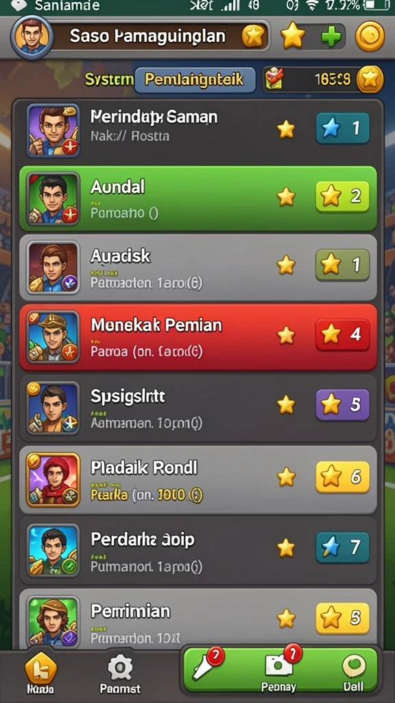 supersvip - Screenshot aksi seru saat menyelesaikan tantangan.