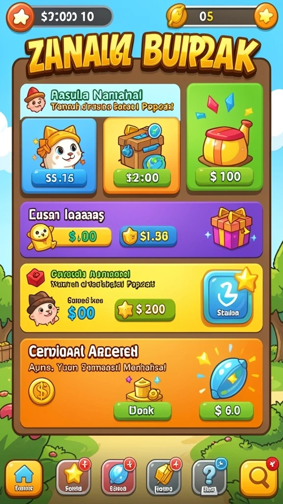 supervip - Karakter-karakter unik yang dapat dimainkan.