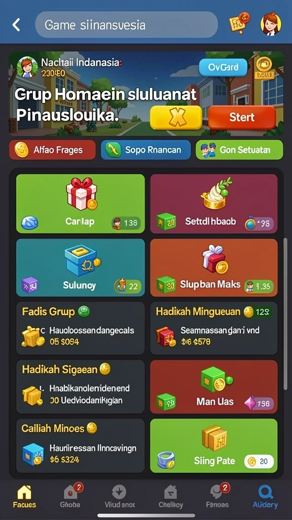 v07 - Tangkapan layar menunjukkan karakter utama dalam aksi.